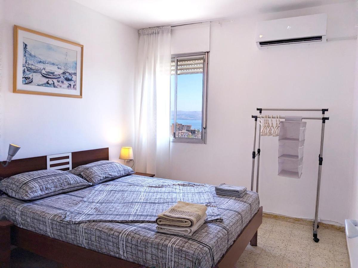 1Bdrm Apt With Panoramic View Of Sea And Mountains ทิเบเรียส ภายนอก รูปภาพ